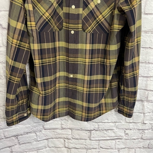Denim & Supply Ralph Lauren mens button down plaid checked chart medium - Picture 3 of 7